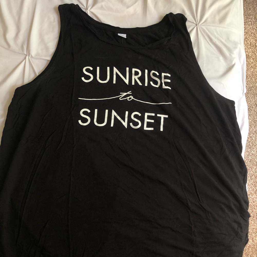 Old Navy Sunrise to sunset luxe tank top